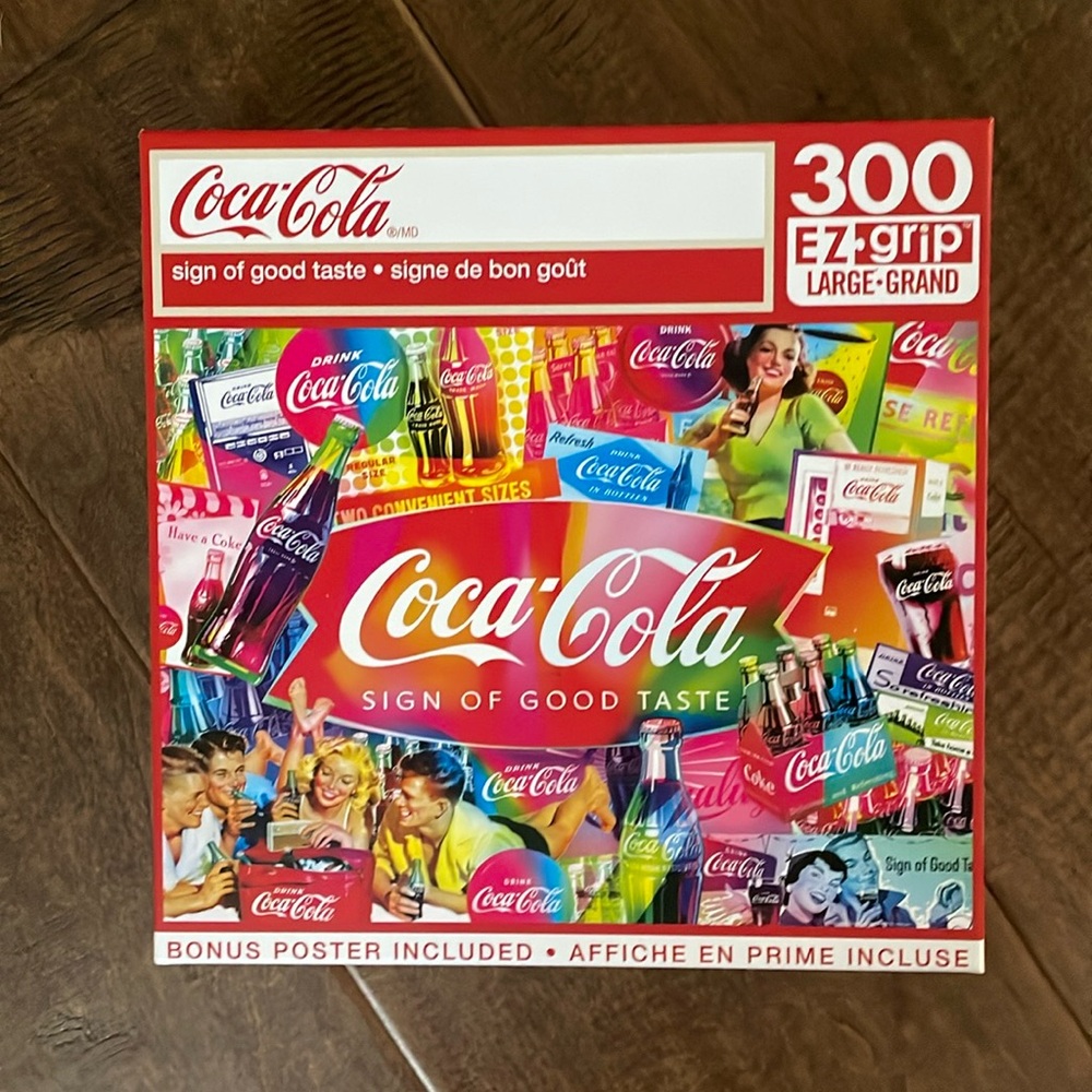 New Coca-Cola 300 pc Puzzle